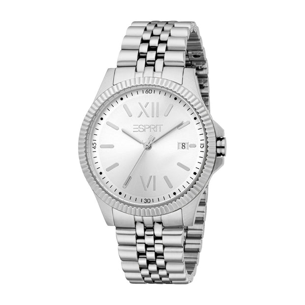Men Jai Silver 40mm Watch