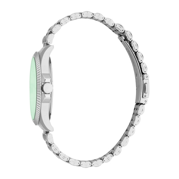 Men Jai Silver 40mm Watch