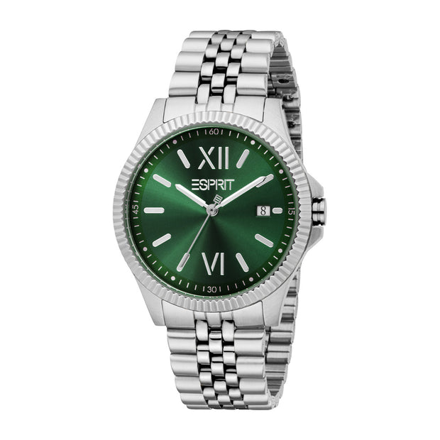 Men Jai Silver 40mm Watch