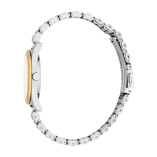 Women Pointy Look Two Tone 30mm Watch