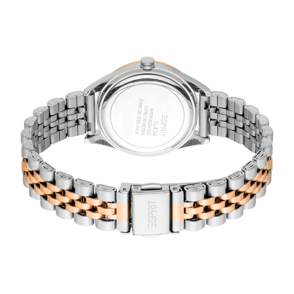 Women Pointy Look Two Tone 30mm Watch