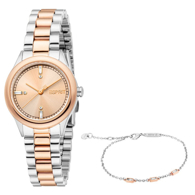 Women Jessa Rose Gold Watch Set