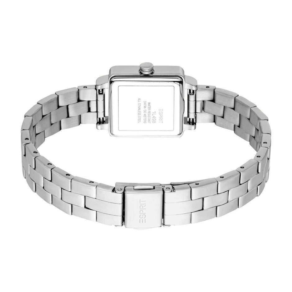 Women Square Silver 22X29.5mm Watch