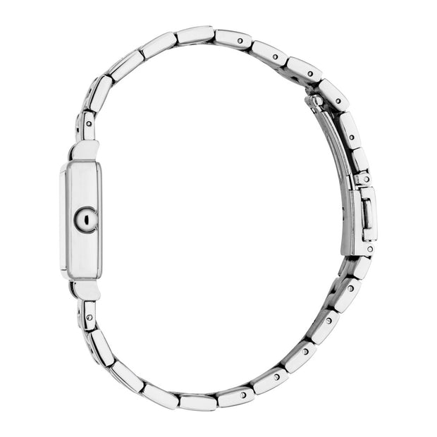 Women Square Silver 22X29.5mm Watch