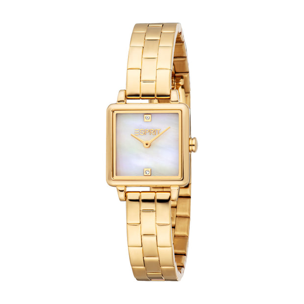 Women Square Gold 22X29.5mm Watch