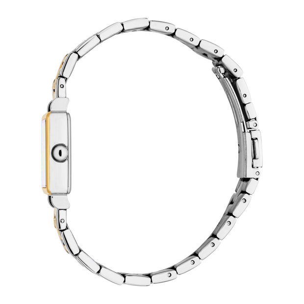 Women Square Two Tone 22X29.5mm Watch