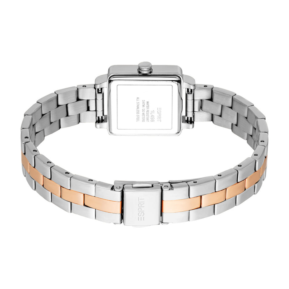 Women Square Two Tone 22X29.5mm Watch