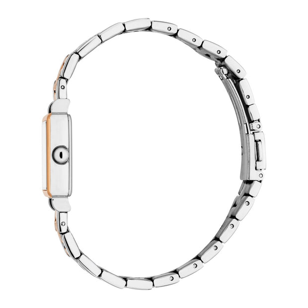 Women Square Two Tone 22X29.5mm Watch