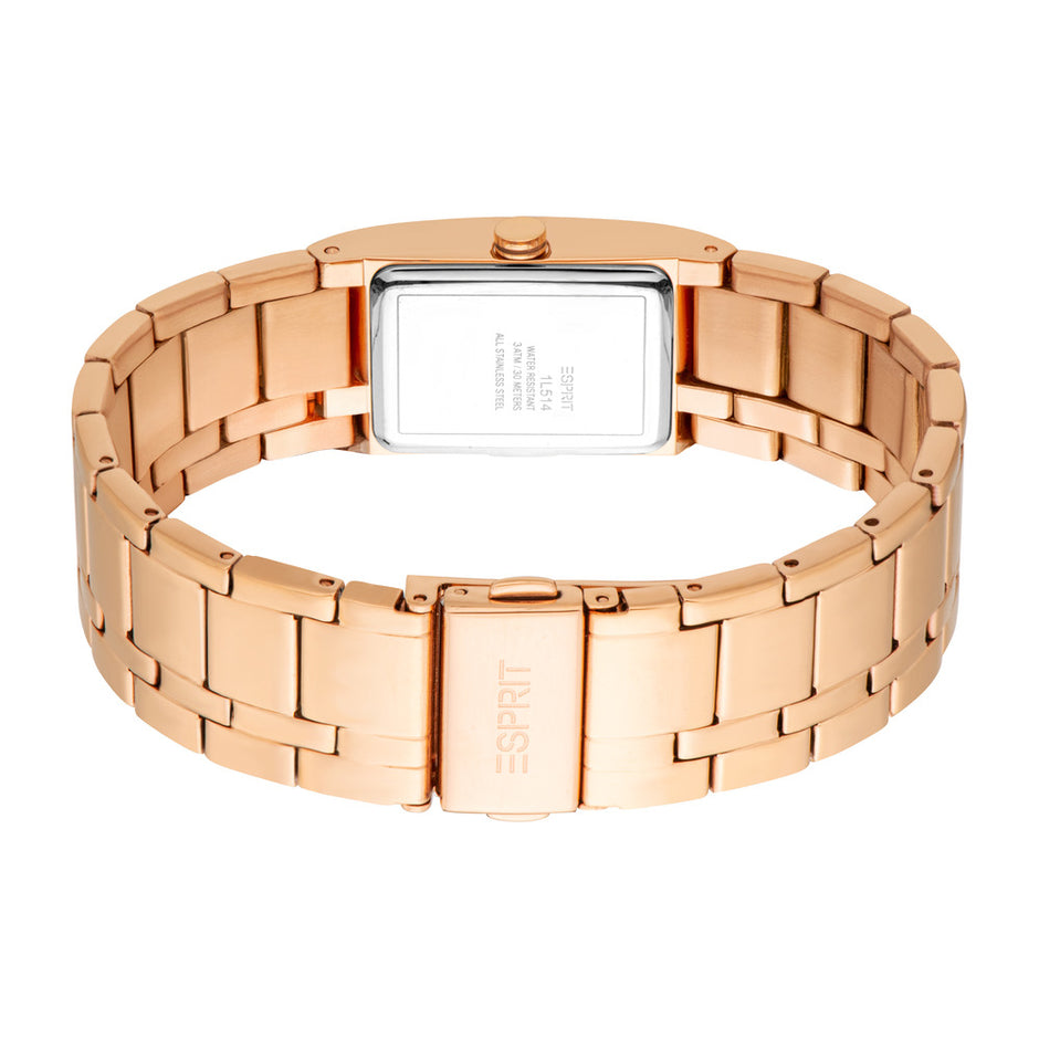 Women Houston Glitter Rose Gold 20.2X36.8mm Watch