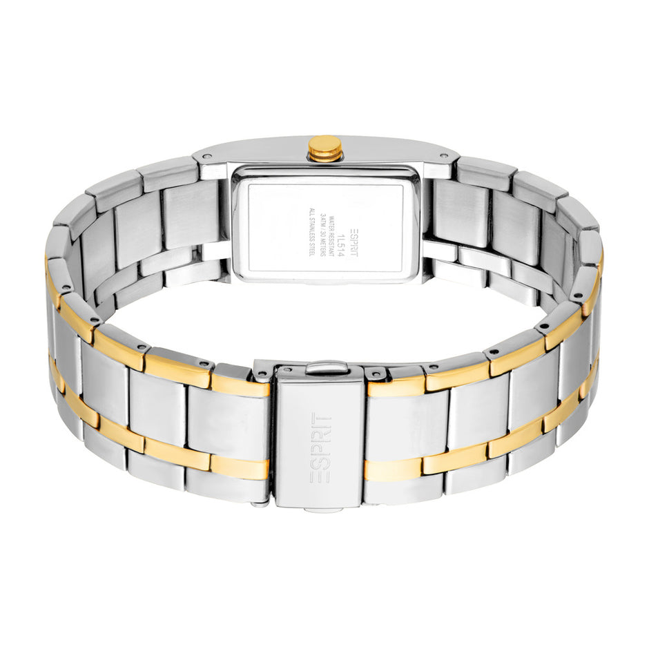 Women Houston Glitter Two Tone Watch