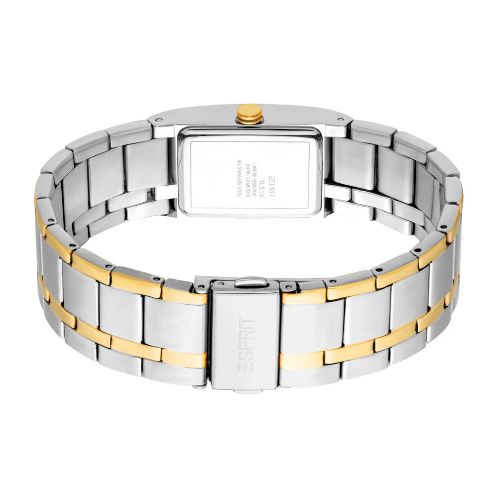 Women Houston Glitter Two Tone Watch