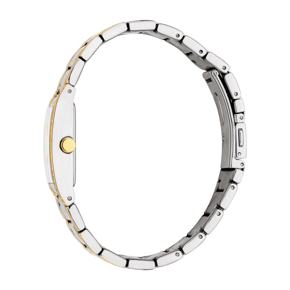 Women Houston Glitter Two Tone Watch