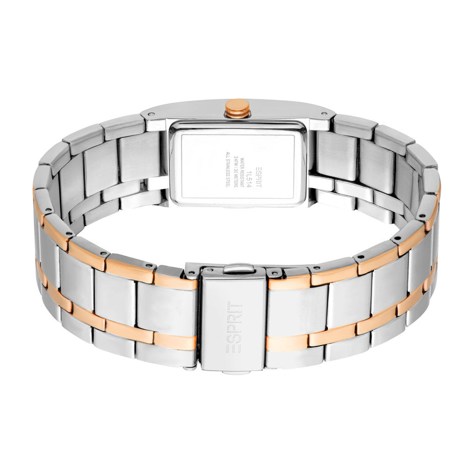 Women Houston Glitter Two Tone Watch