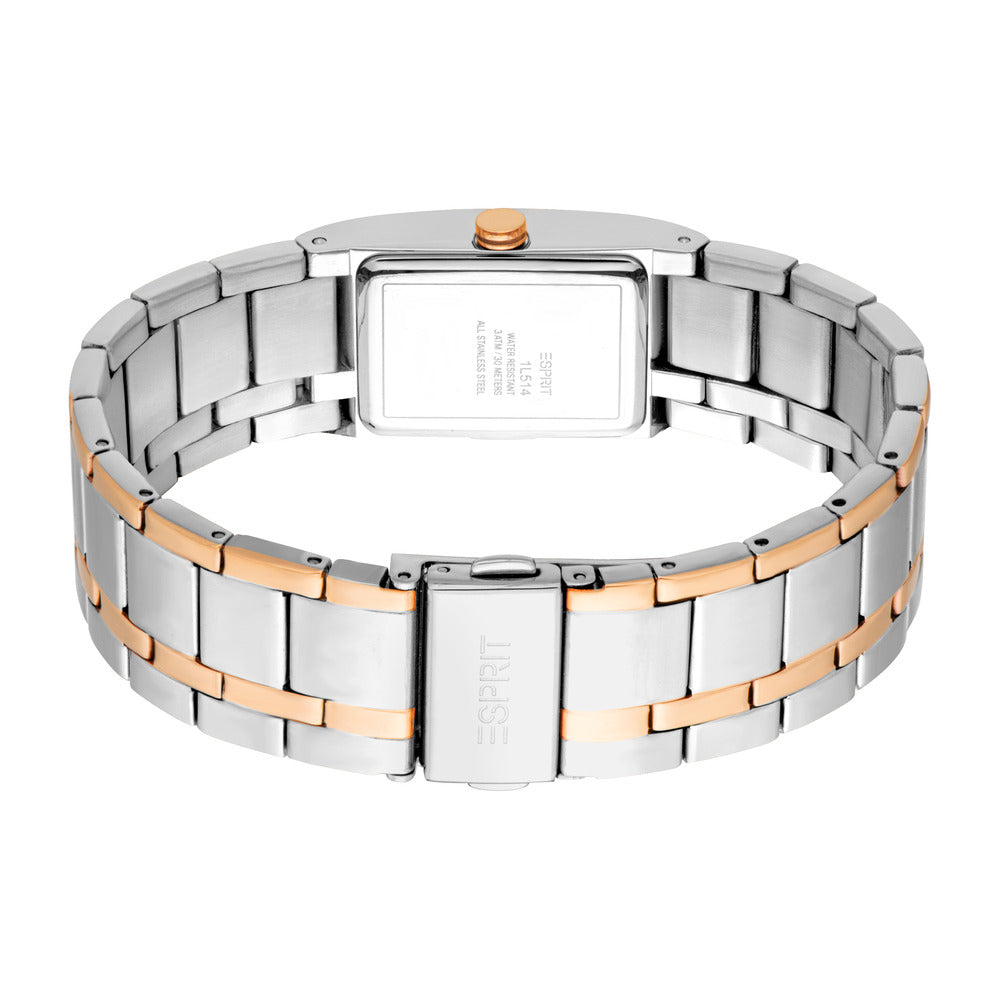 Women Houston Glitter Two Tone Watch