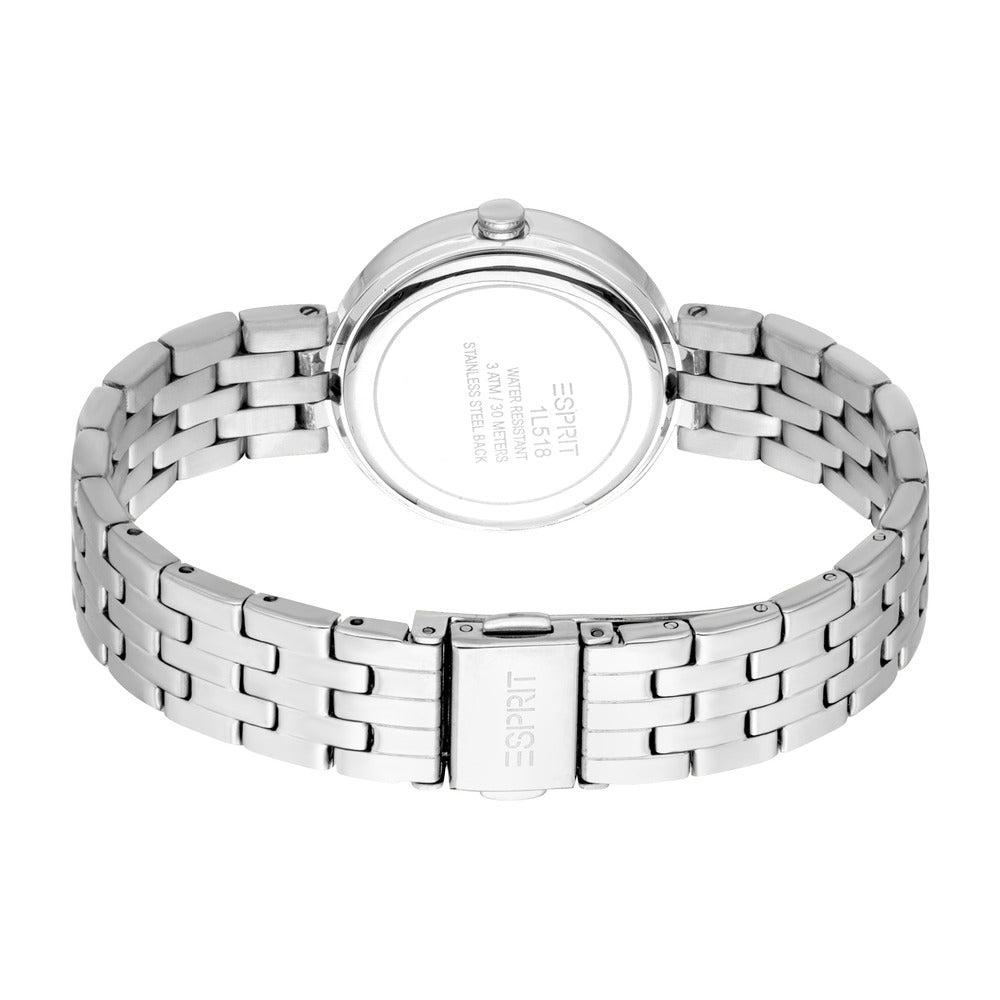 Women Myra Silver Watch Set