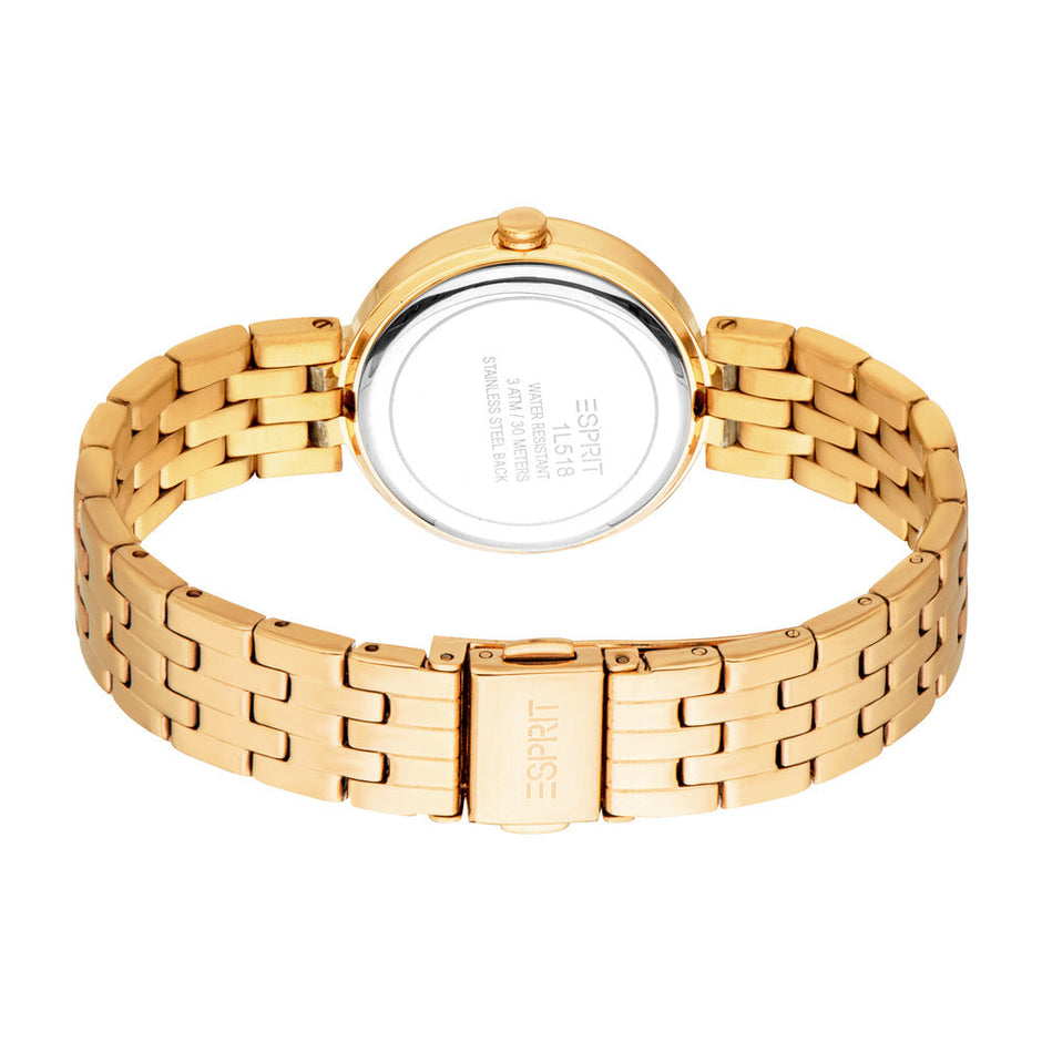 Women Myra Golden Watch Set