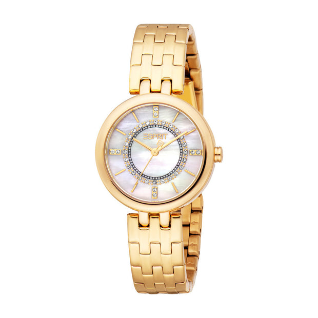 Women Myra Golden Watch Set