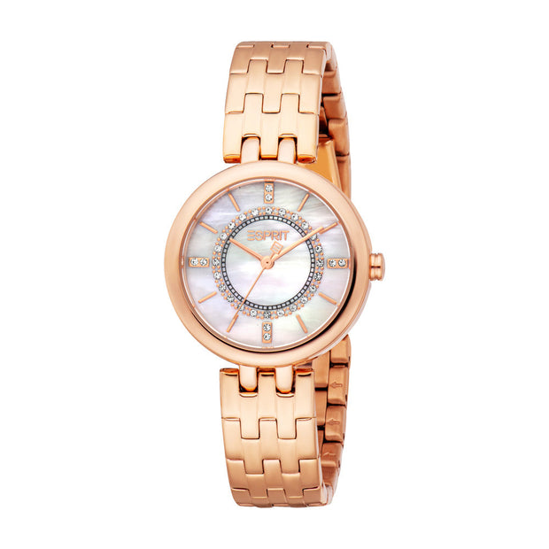 Women Myra Rose Gold Watch Set