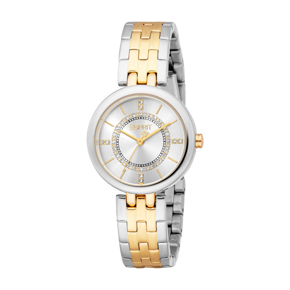 مجموعة ساعات ميرا ثنائية اللون للنساء