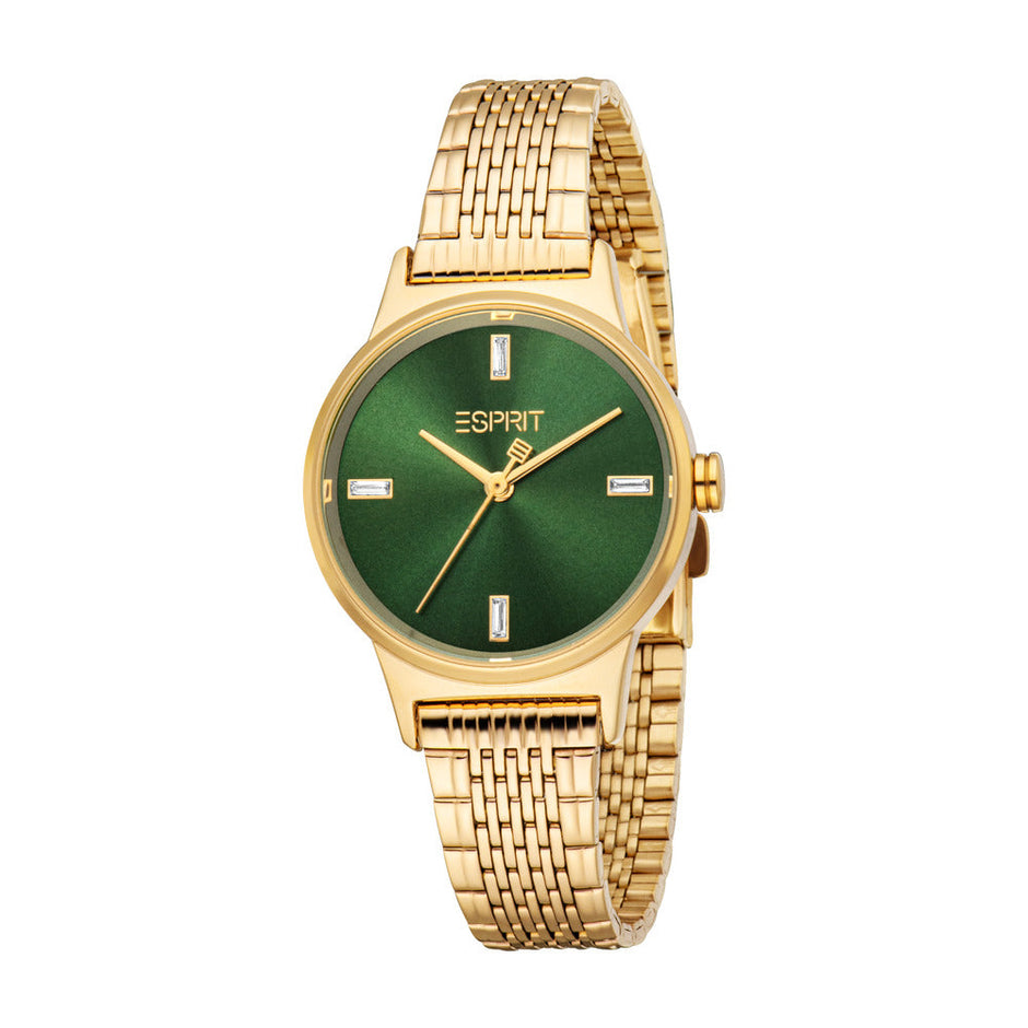 Women Violet Gold 30mm Watch Set