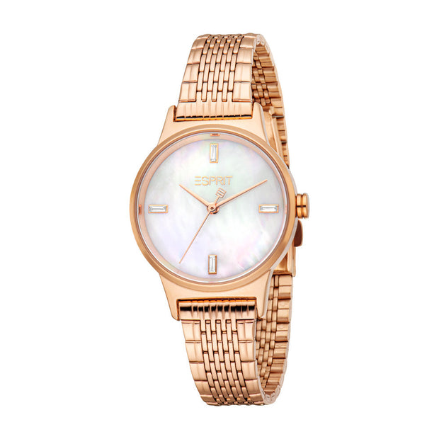 Women Violet Rose Gold 30mm Watch