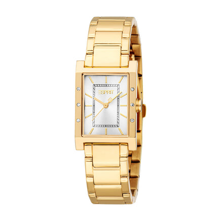 Women Rhea Golden Watch Set