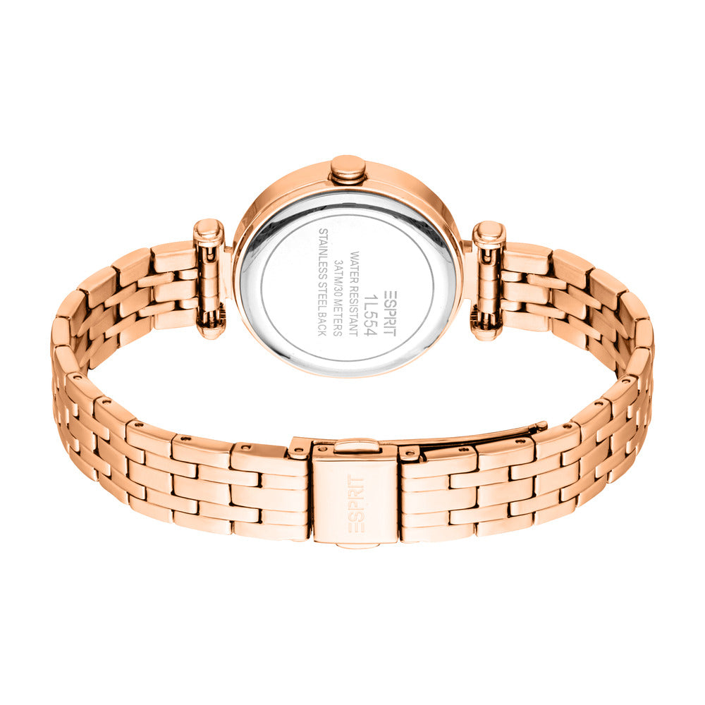 Women Skye Glitter Rose Gold Watch