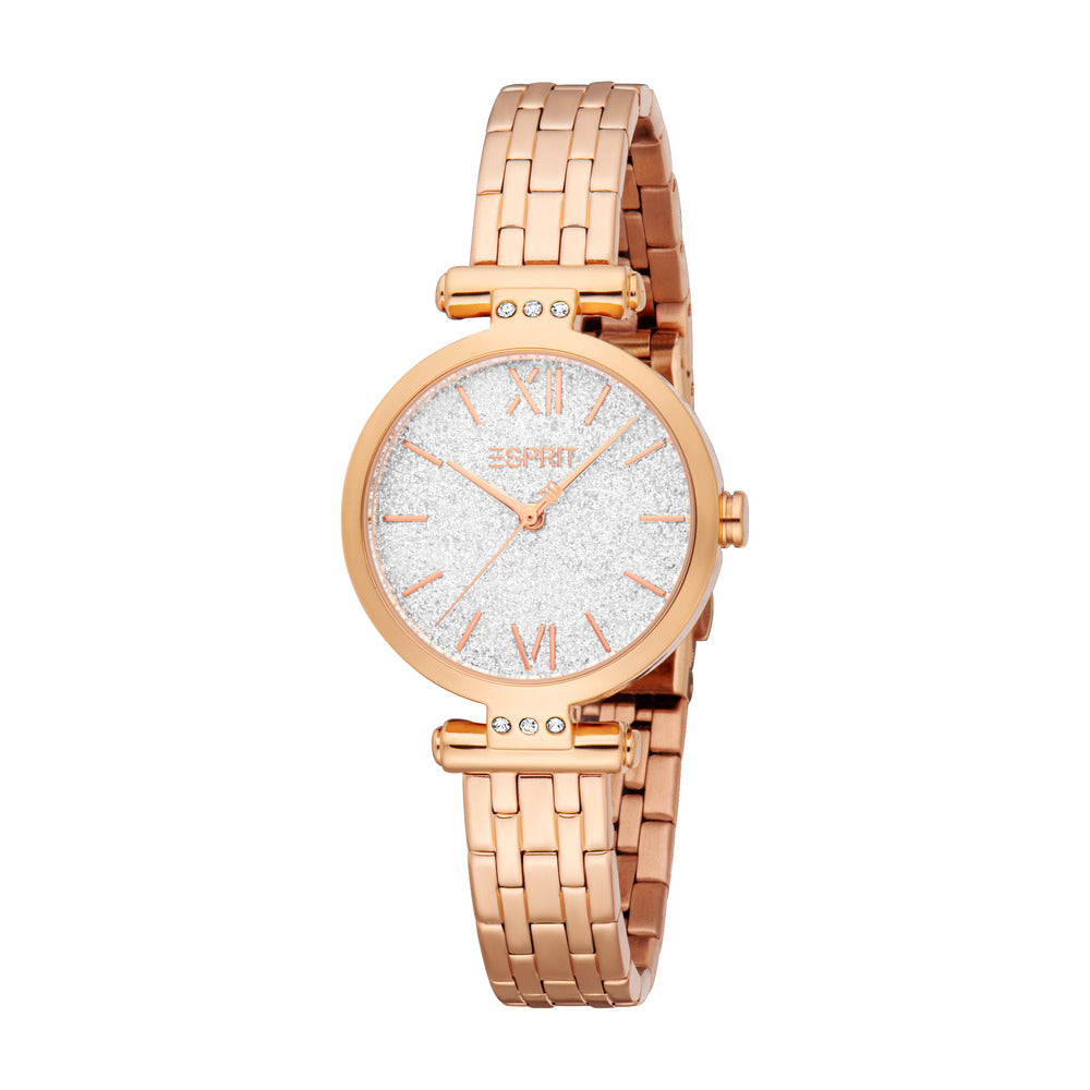 Women Skye Glitter Rose Gold Watch
