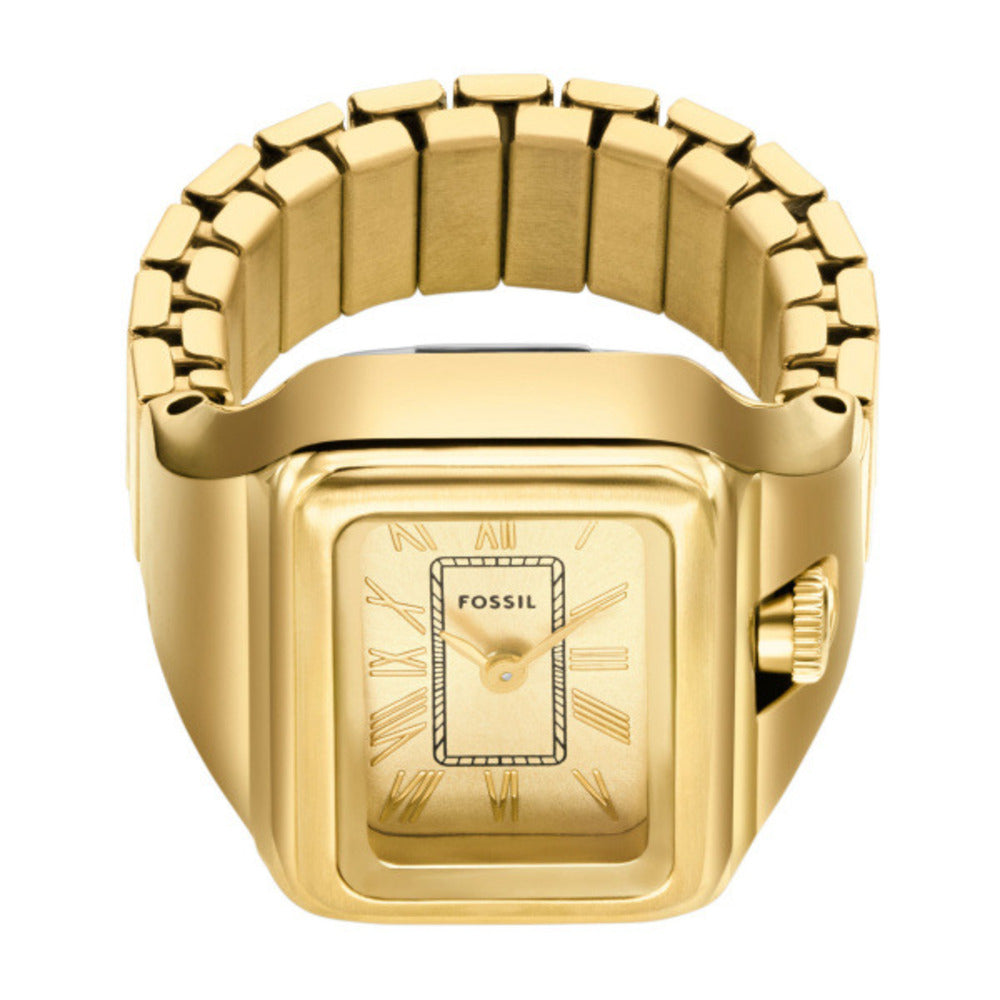 Women Raquel Gold Watch Ring