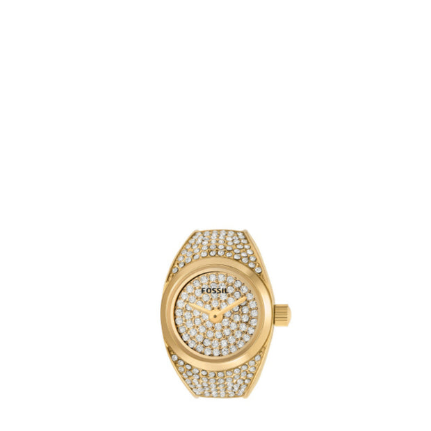 Women Watch Ring gold 15mm Watch