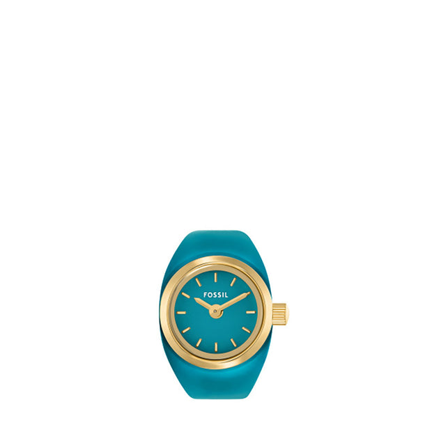 Women Blue Ring Watch