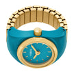 Women Blue Ring Watch