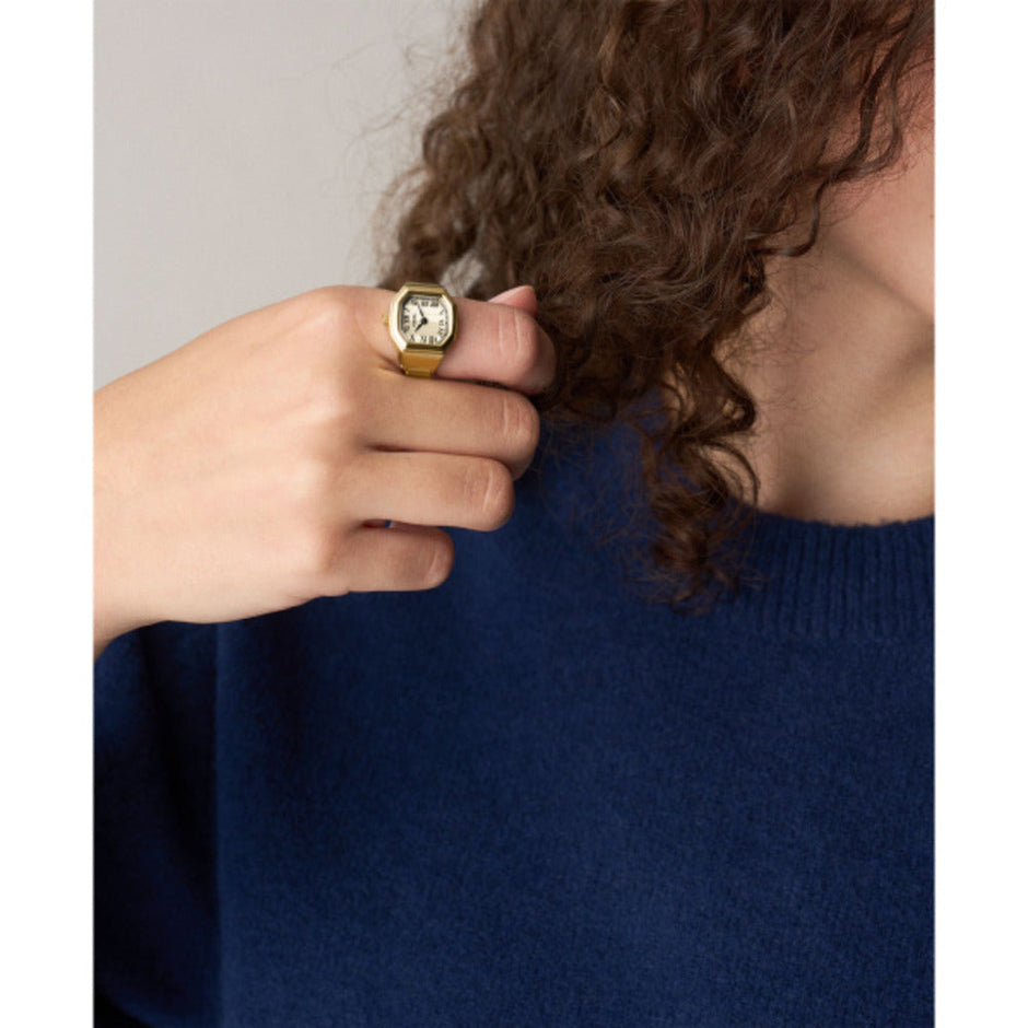 Women Harlow Gold Ring Watch