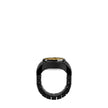 Women Black Ring Watch