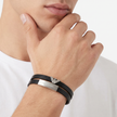Men Eagle Logo Bracelet