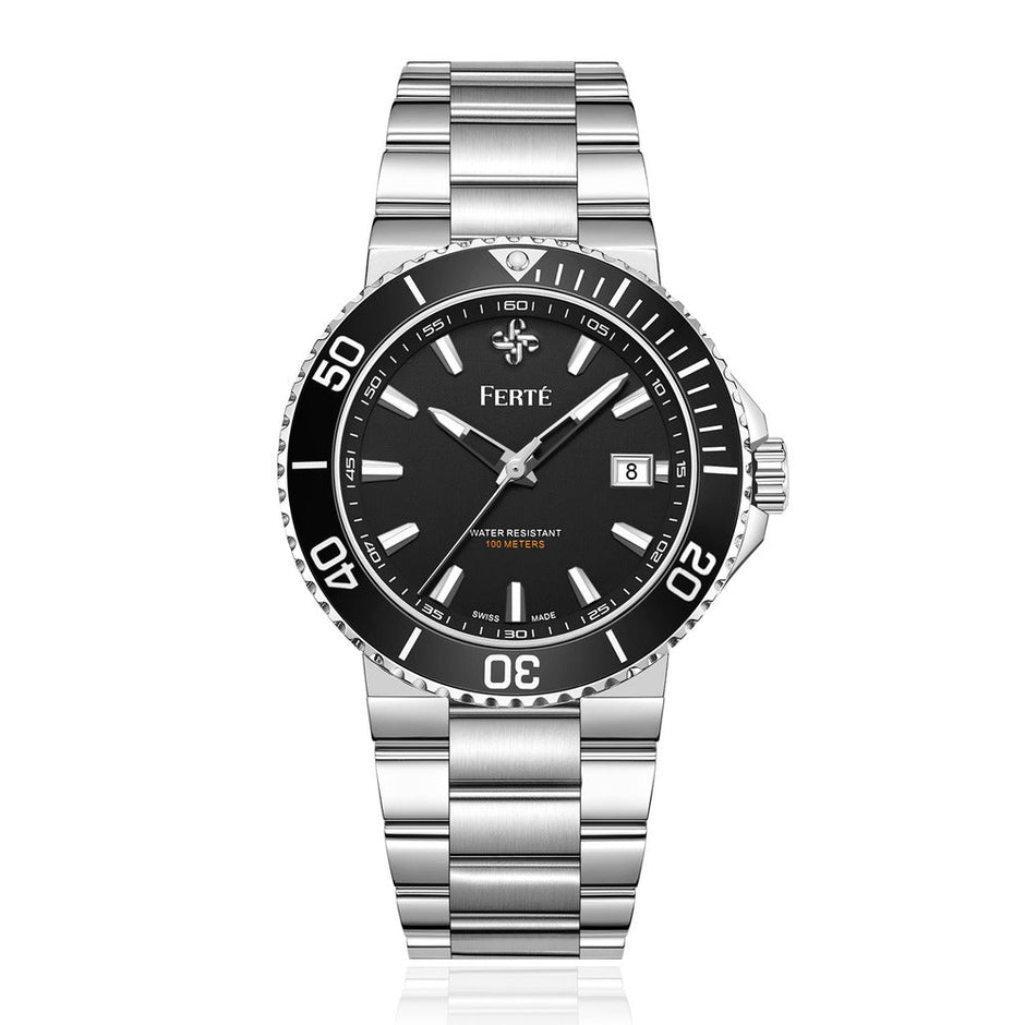 Men Silver Watch