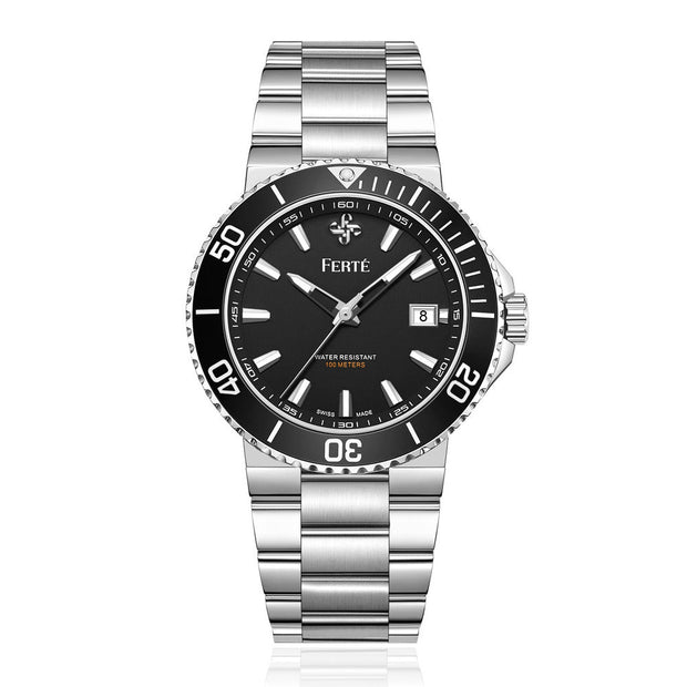 Men Silver Watch