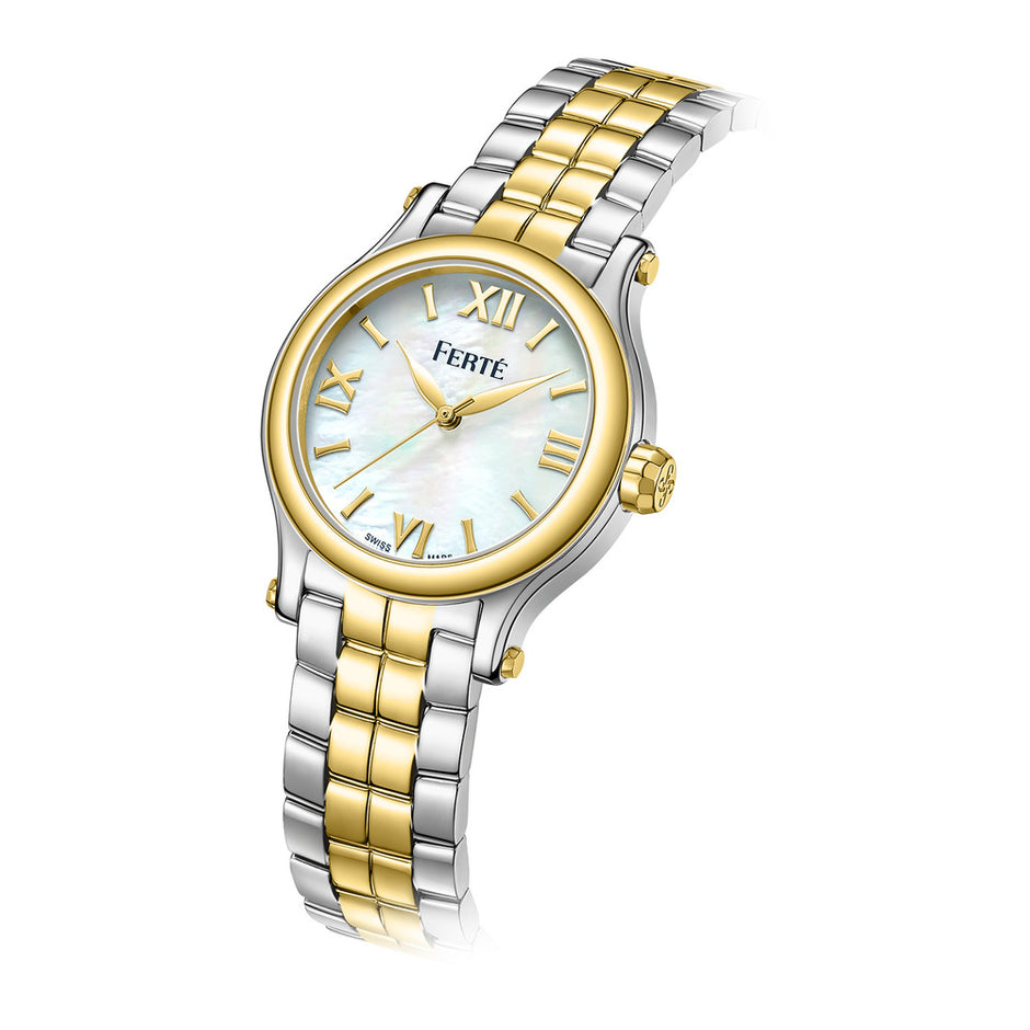 Women Two Tone Watch
