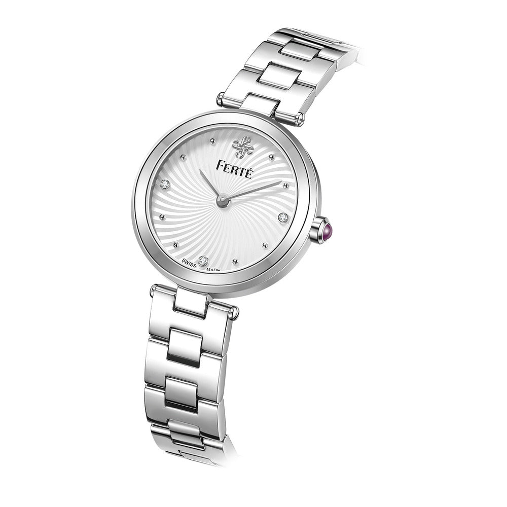 Women Silver Watch