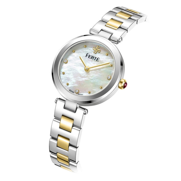 Women Two Tone Watch
