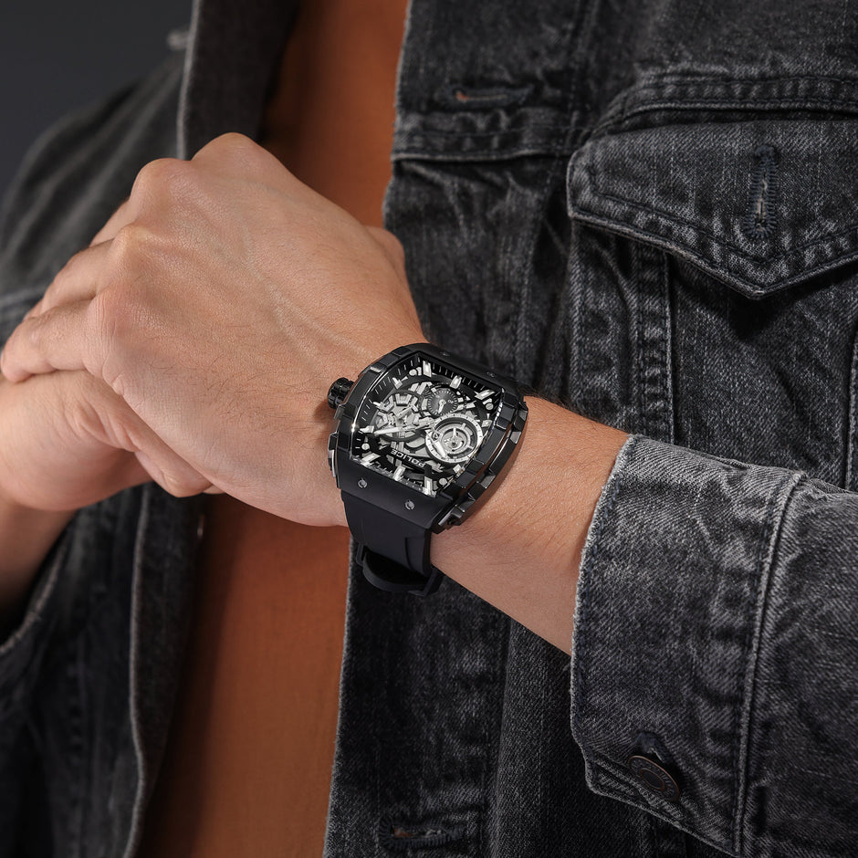 Men Flash Gun Watch