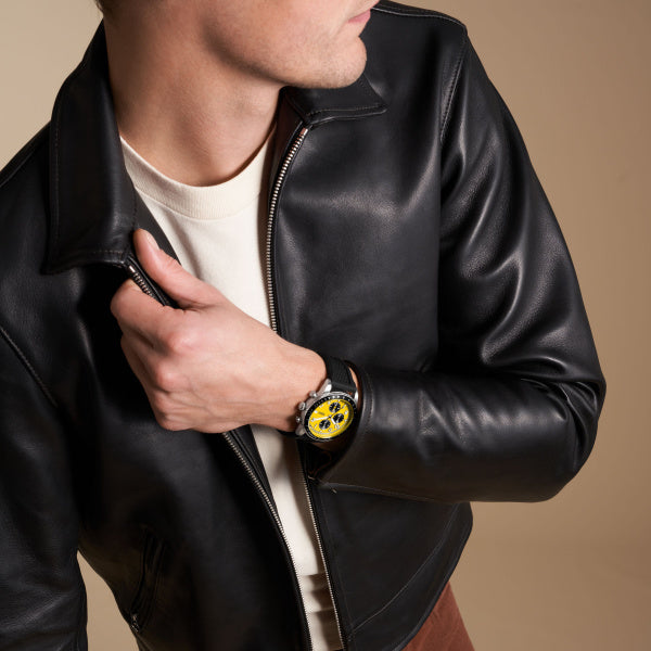 Men Sport Tourer Yellow Watch