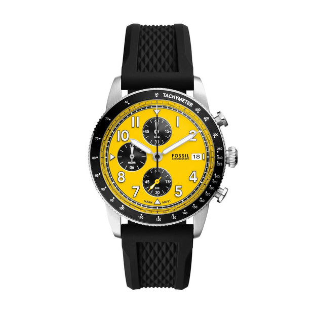 Men Sport Tourer Yellow Watch