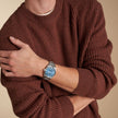 Men Everett 42mm Blue Watch