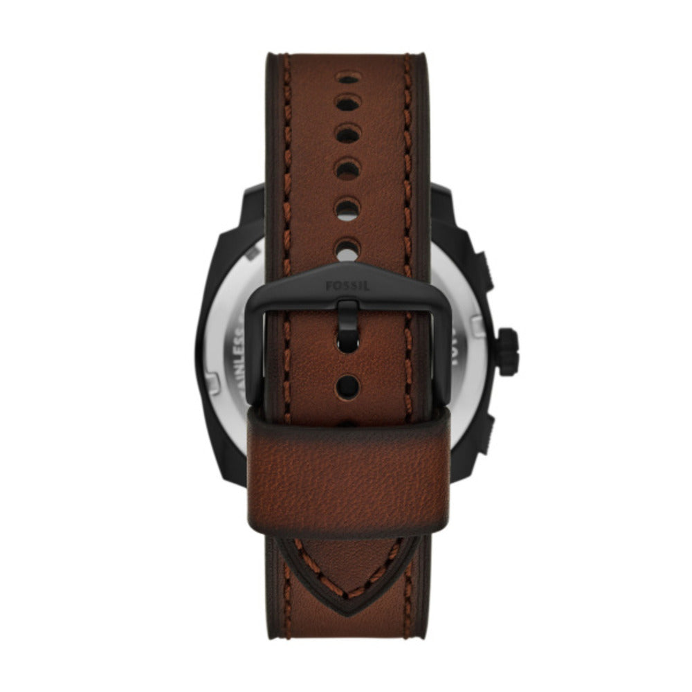 Men Machine Brown Watch