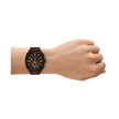 Men Machine Brown Watch