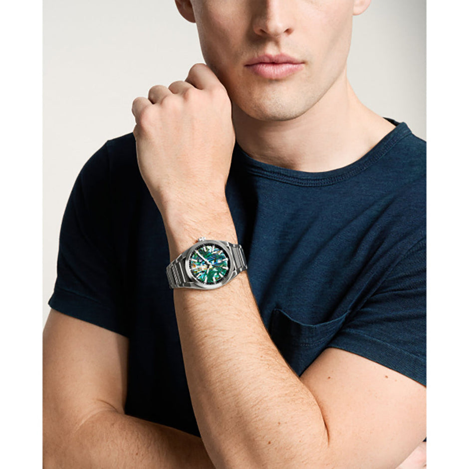Men Everett Silver 42mm Watch