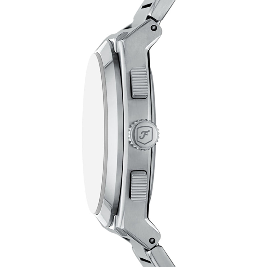 Men Everett Silver 44mm Watch