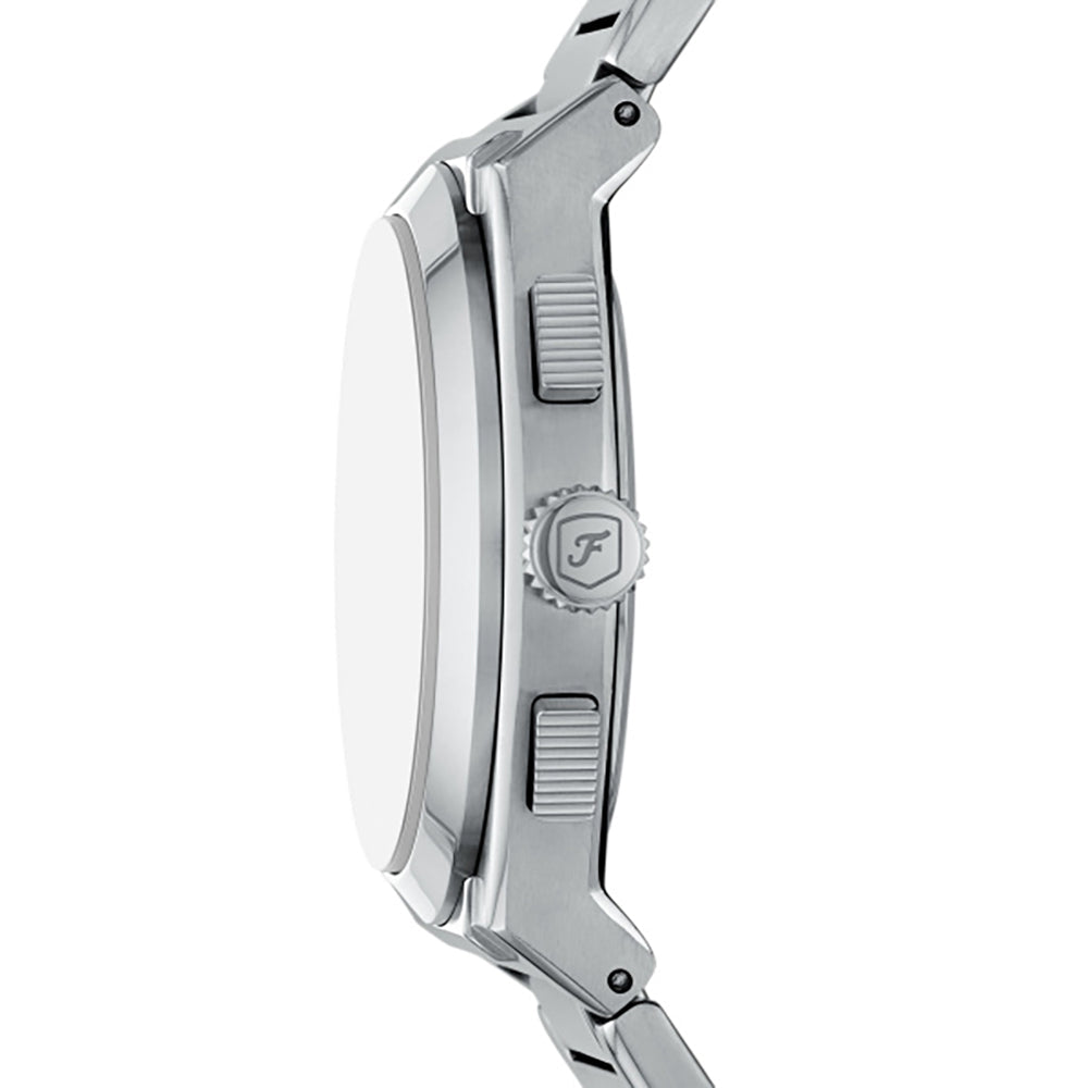 Men Everett Silver 44mm Watch