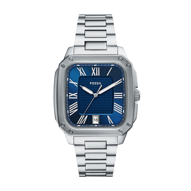 Men Crosby Silver 42mm Watch